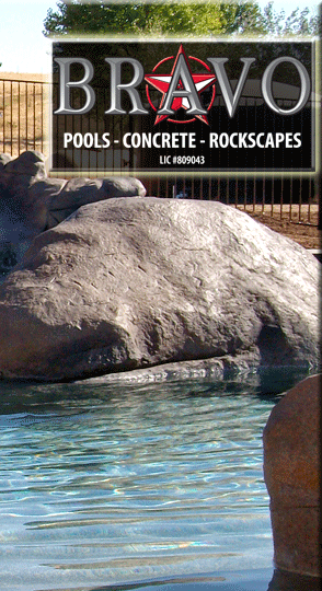 concrete pool